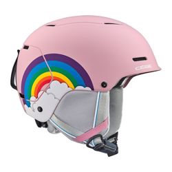 Cébé dziecięcy kask narciarski Bow Matt Pink Powder Rainbow