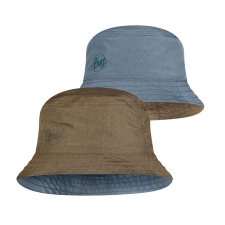 Kapelusz BUFF® Travel Bucket Hat ZADOK BLUE-OLIVE