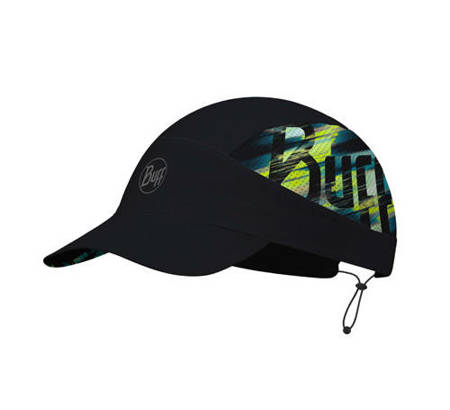 Składana czapka z daszkiem do biegania BUFF®  PACK SPEED CAP Logo Collection Neahrs Logo Multi