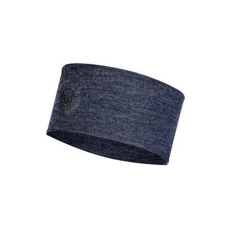 BUFF® Opaska 2 Layers Midweight Merino Wool Headband  NIGHT BLUE MELANGE