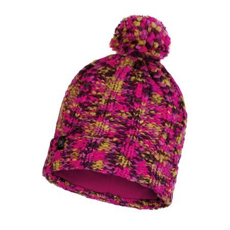 Czapka Zimowa BUFF® Knitted & Fleece Hat Livy MAGENTA