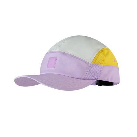 Sportowa czapka z daszkiem BUFF® 5 PANEL GO CAP DOMUS LILAC