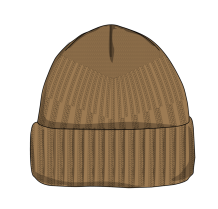 BUFF® KNITTED & FLEECE BEANIE RENSO BRINDLE BROWN