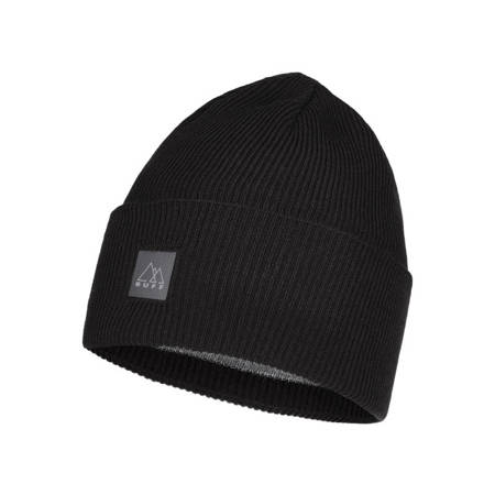 Czapka BUFF® Crossknit Hat SOLID BLACK
