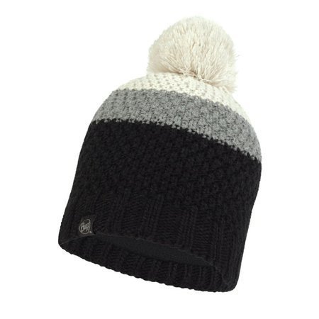 Zimná čiapka BUFF® Knitted & Fleece Hat Jav BLACK